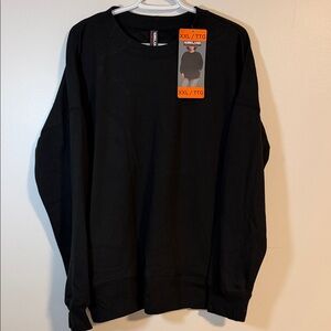 Kirkland Signature women's Classic Black Crewneck Sweater